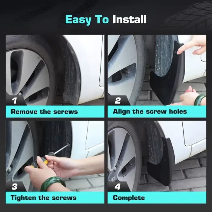 Pour Renault Captur 2019-2025 2020 2021 2022 2023 2024 Garde-boue, Bavettes anti-éclaboussures, Accessoires auto