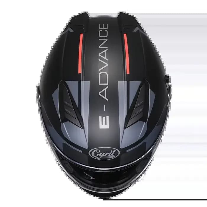 Casque de moto double visière modulaire rabattable