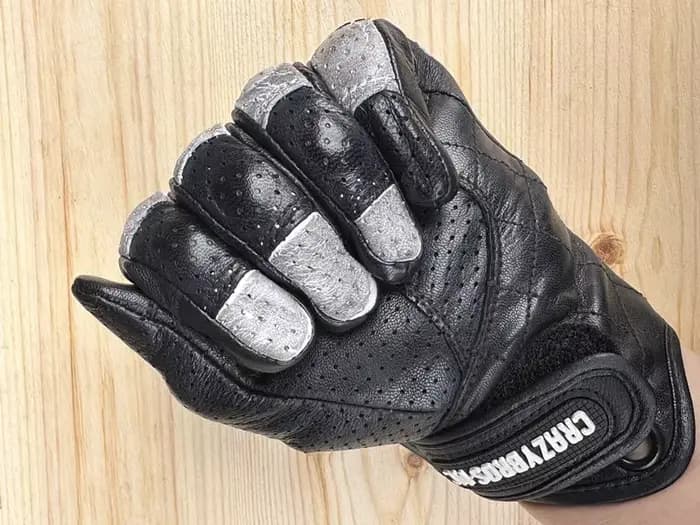 Uglybros gants de Moto en cuir véritable de chèvre unisexe printemps automne gant d'équitation de Motocross rétro