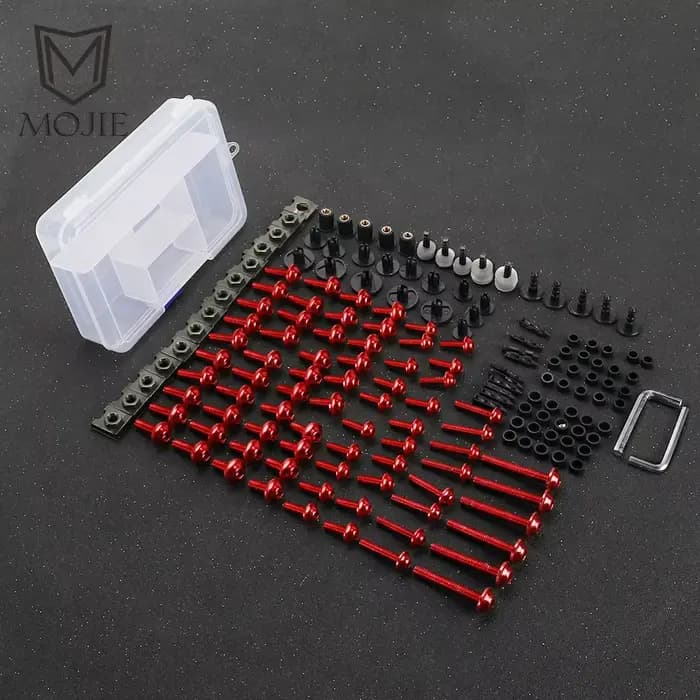 Kit complet de boulons de carénage de moto
