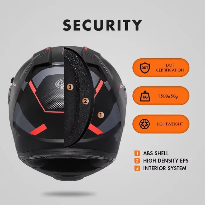 Casque de moto à double visière modulaire