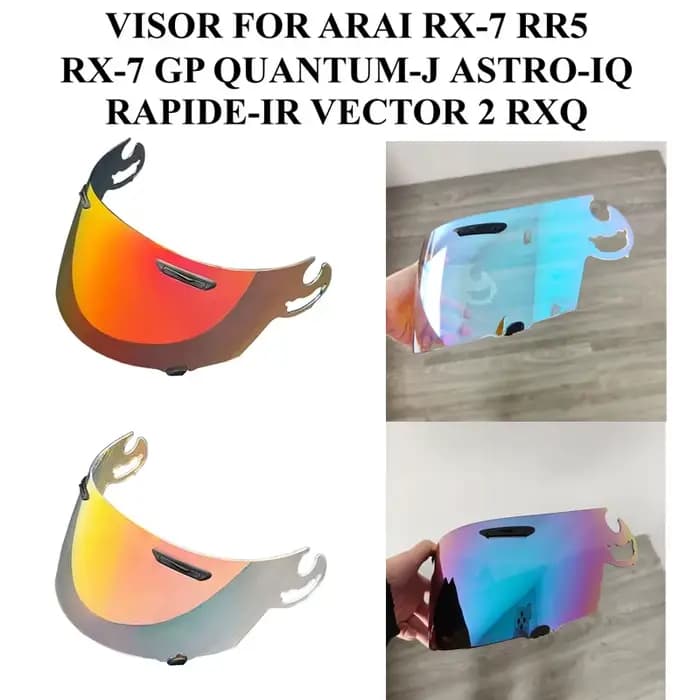 Visière de casque RX-7 RR5 pour ARAI RX-7 GP ASTRO-IQ RAPIDE-IR AXCES II