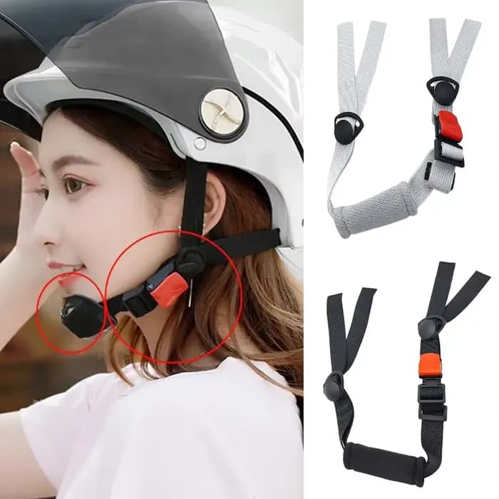 Sangle de mentonnière universelle réglable pour casque de sécurité