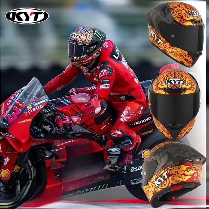 Casque de moto intégral Hot KYT TT TT-REVO