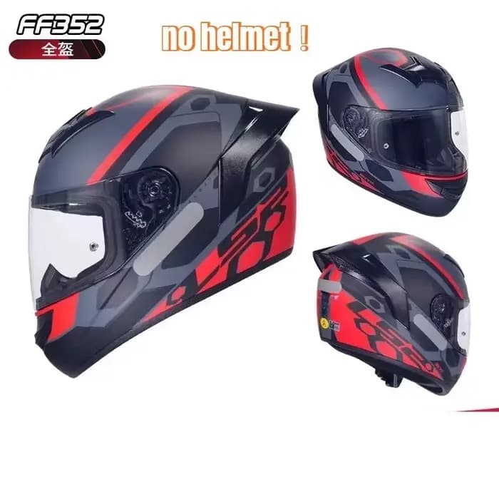 Aileron arrière pour casque de moto LS2 FF352