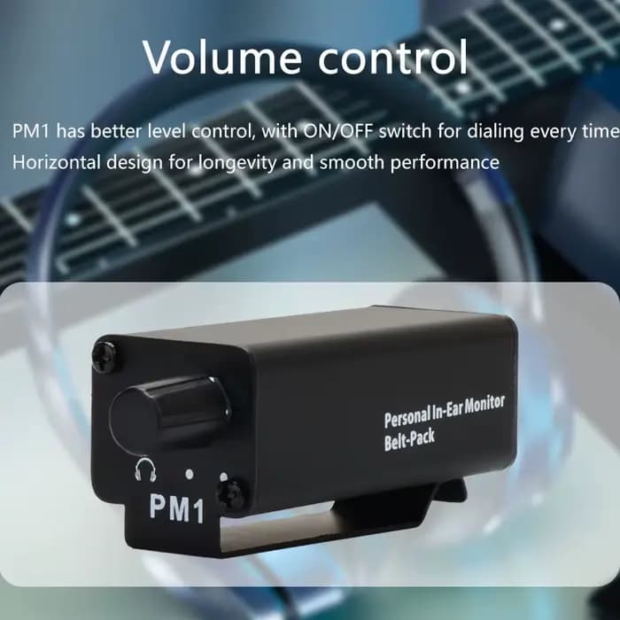 Amplificateur de casque P2, moniteur intra-auriculaire ultra-compact, moniteur stéréo/amplificateur de puissance pour casque/moniteur musical pour casque
