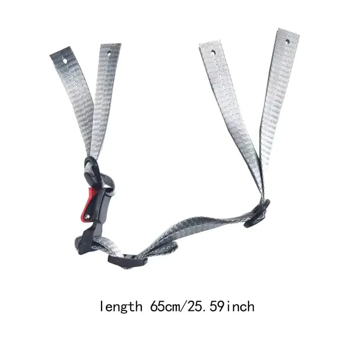 Mentonnière de casque de remplacement pour la plupart des casques à coque rigide. Confortable