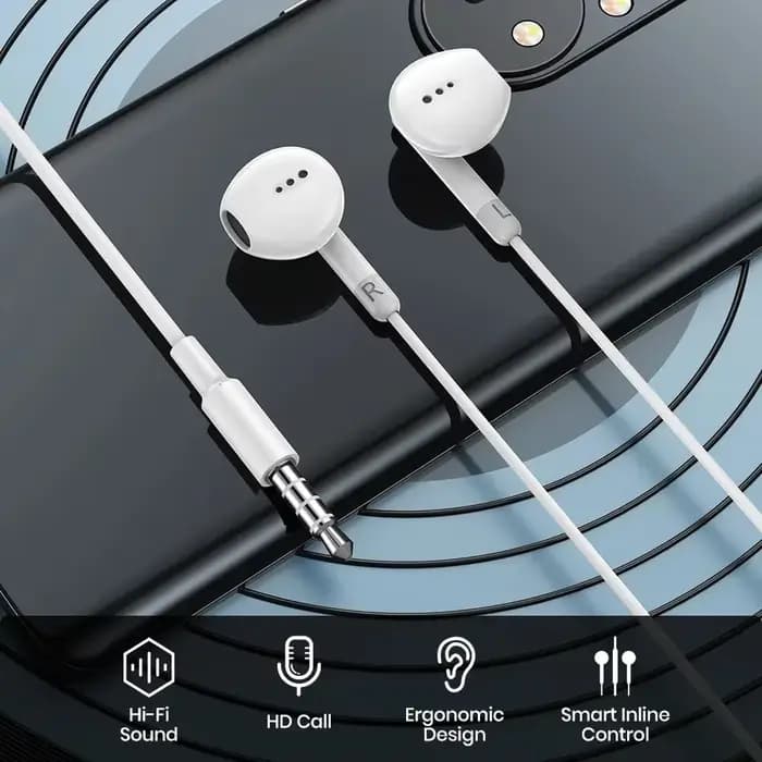 Écouteurs filaires Hi-Fi avec micro USB-C et jack 3,5 mm pour Xiaomi, Samsung Galaxy, iPhone 15-17, Huawei