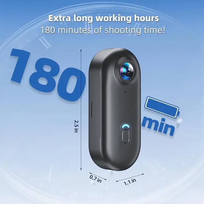 Mini caméra extérieure SKIG 4K FHD 1080P pour casque