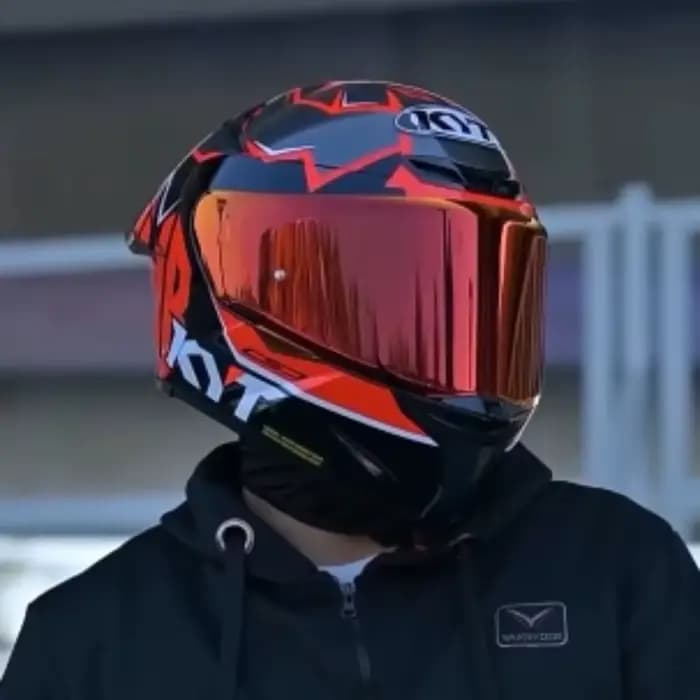 Casques de course de moto KYT TT-REVO originaux