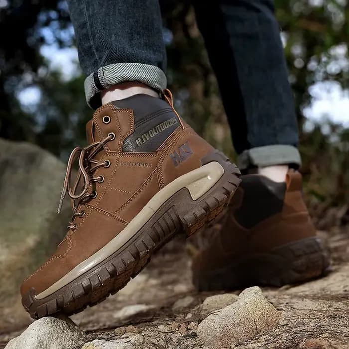 Bottes en cuir de haute qualité pour hommes