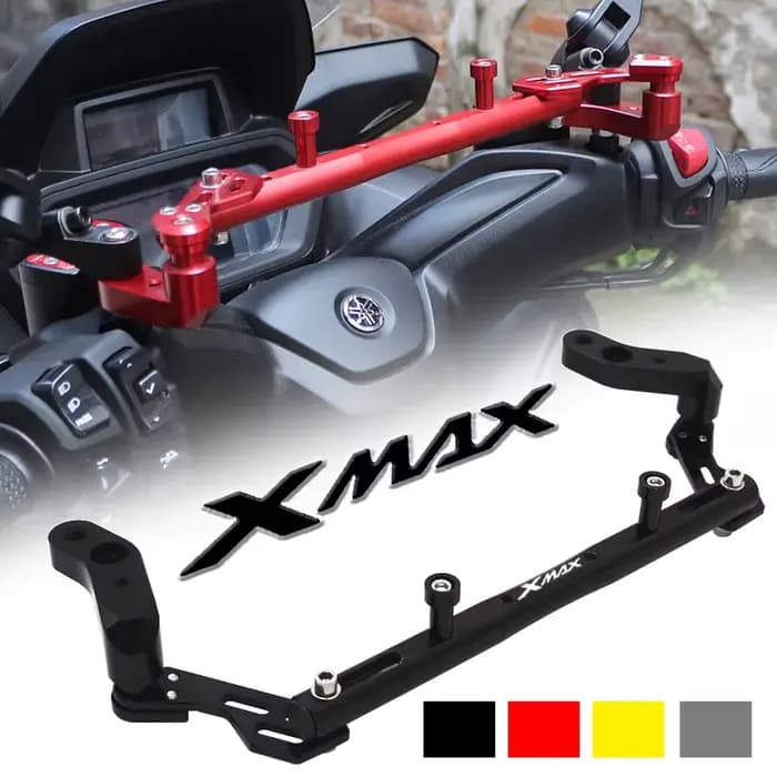 Accessoires de moto Guidon multifonction Balance Cross bar support de téléphone GPS pour YAMAHA XMAX X-XMAX 125 250 300 400 XPrévention 300