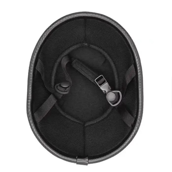 Casque demi-visage léger réglable