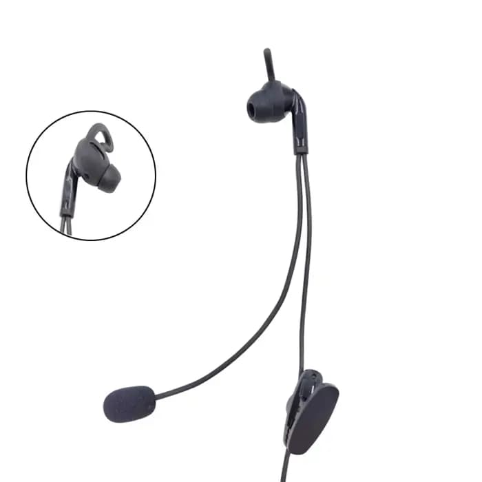 1 pièces pour V6 Pro V4C Plus Q8 F6 V7 juge oreille interphone casque type-c USB-C Interface arbitre écouteurs intra-auriculaires