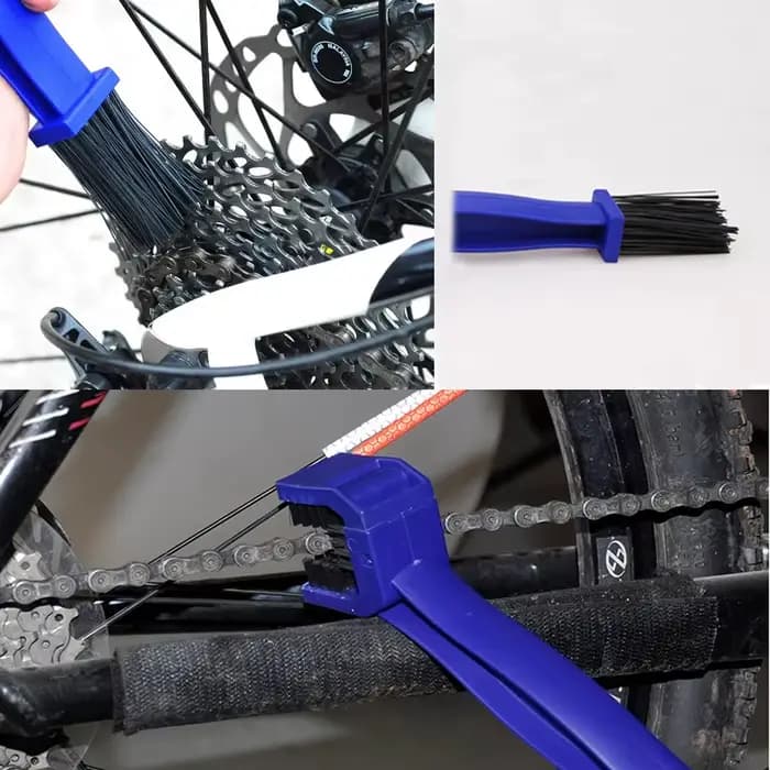 Outil de brosse de nettoyage de chaîne de moto