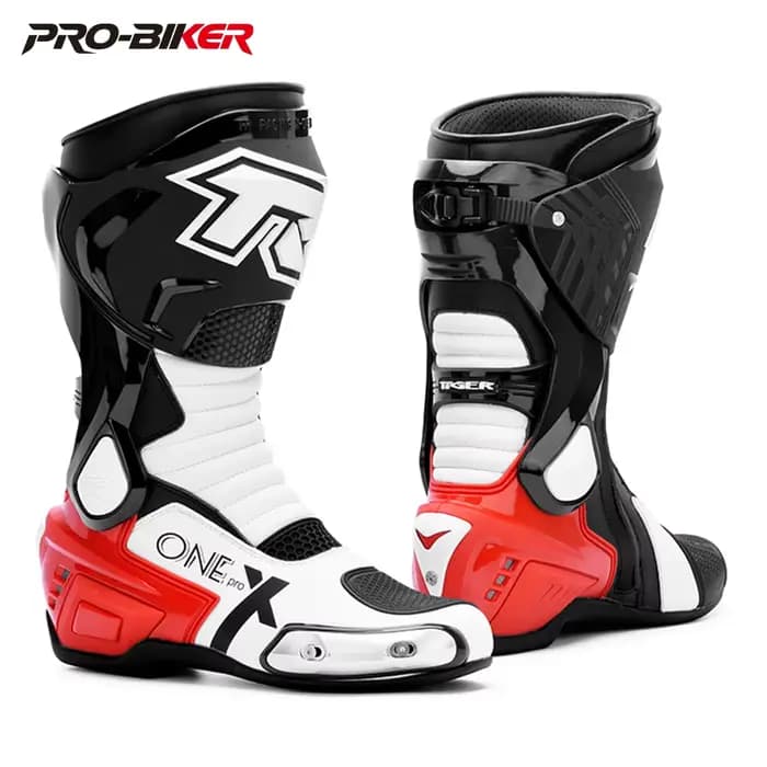 Bottes de moto professionnelles pour hommes