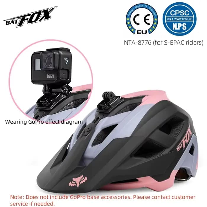 BATFOX casque pour hommes femmes été vtt vélo course