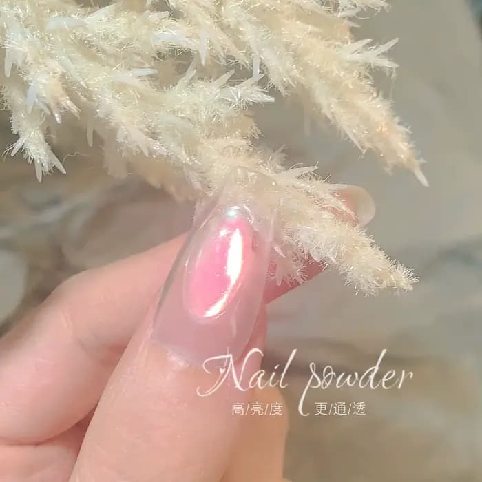Poudre miroir chromée à paillettes pour ongles, accessoires de décoration pour vernis gel acrylique
