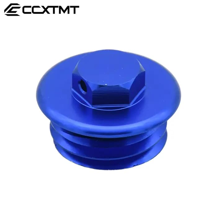 Couvercle de bouchon de remplissage d'huile en aluminium CNC