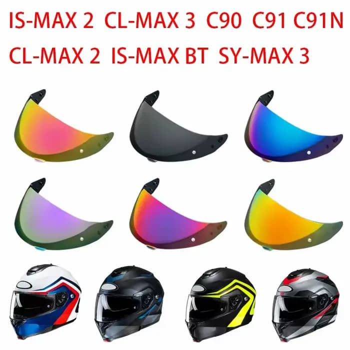 Visière de casque C91 pour HJC C90 C91 C91N CL-MAX 2 IS-MAX BT SY-MAX 3