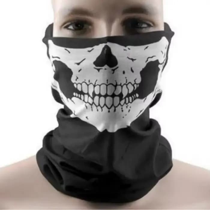 Casque Bandana multifonctionnel en forme de crâne