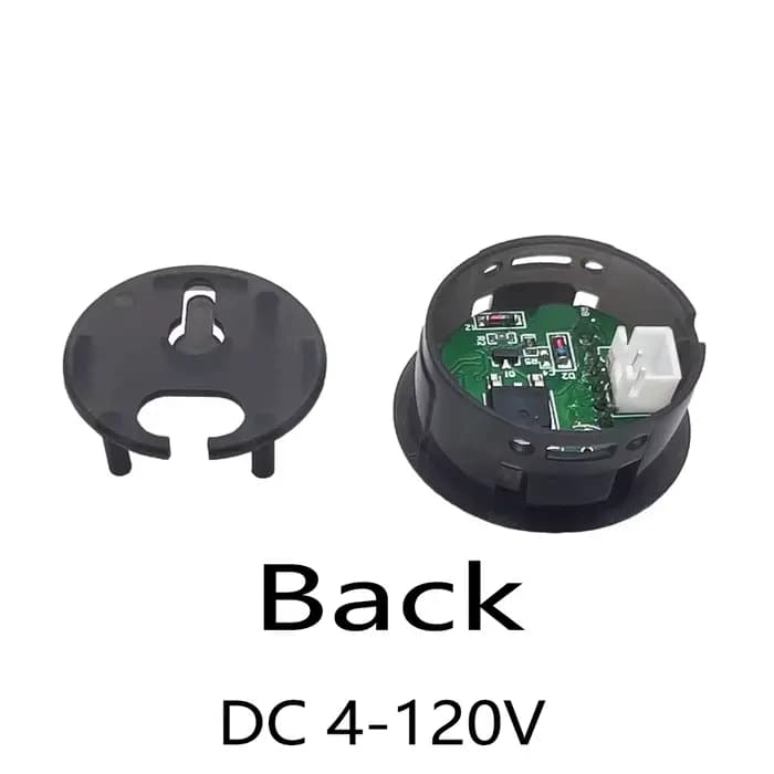 Voltmètre rond à deux fils