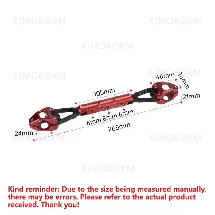 Accessoires de moto barre d'équilibre guidon