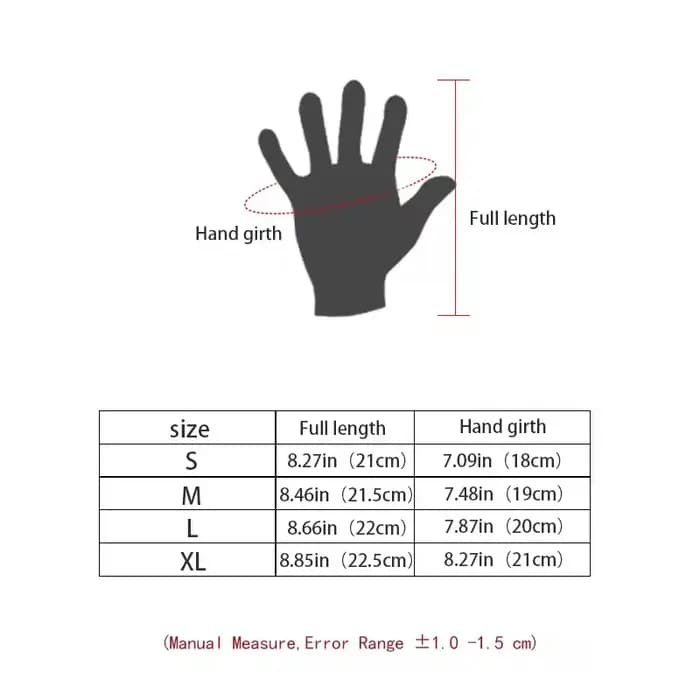 Gants de moto d'hiver imperméables et coupe-vent