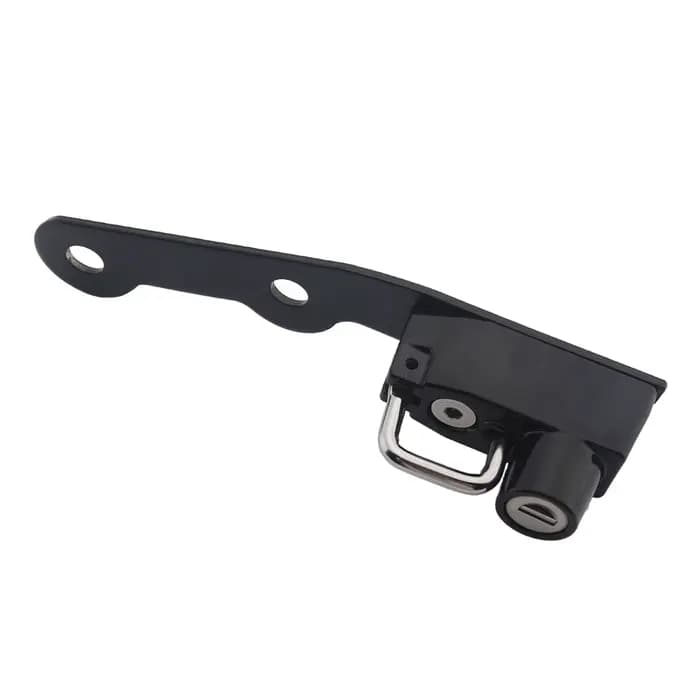 Serrure de casque de moto crochet de montage noir côté antivol sécurité alliage avec 2 prédire universel pour Yamaha MT-09 FZ-09 FJ-09 XSR900