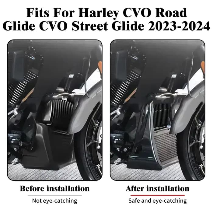 Hurcycles-Spoilers avant de carénage pour Harley