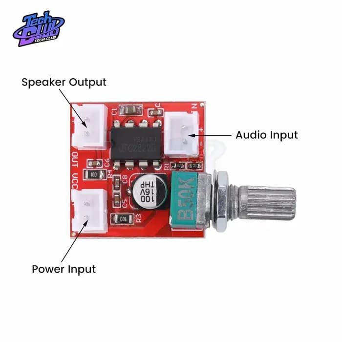 Mini amplificateur d'oreille pour kit de composants électroniques, carte d'amplificateur de téléphone de sauna l'inventaire Max4410
