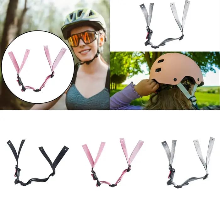 Mentonnière de casque de remplacement pour la plupart des casques à coque rigide. Confortable