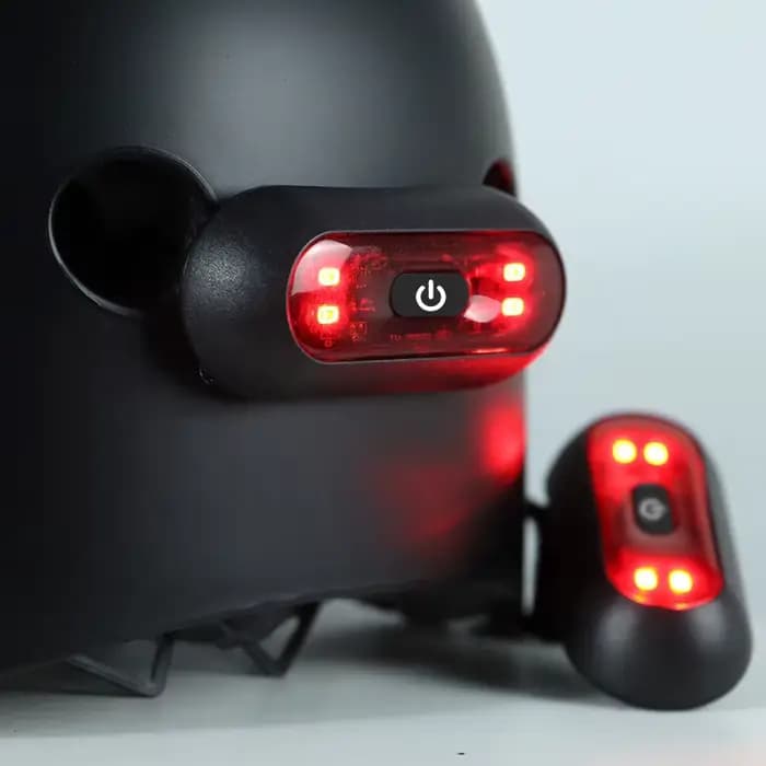 Lumière LED étanche pour casque de moto