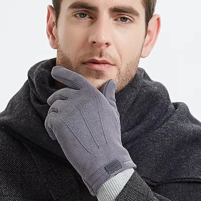 Gants en daim pour hommes