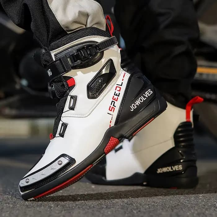 Bottes de moto quatre saisons pour hommes