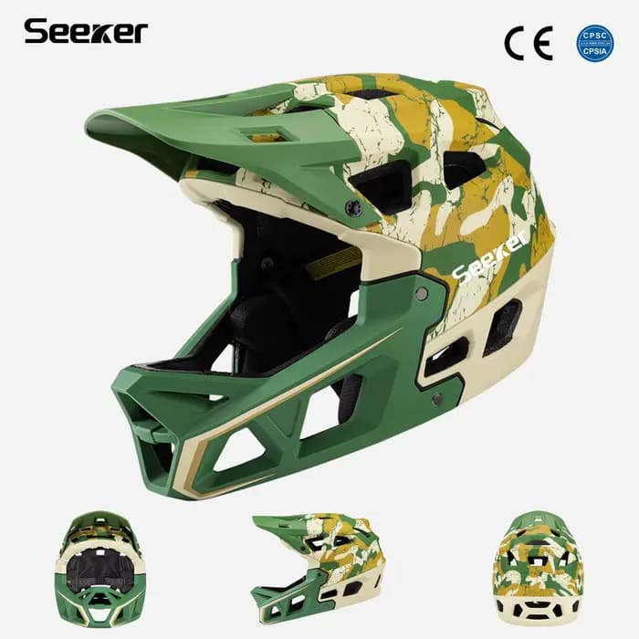 Casque de VTT SEEKER intégral tout-terrain pour la descente