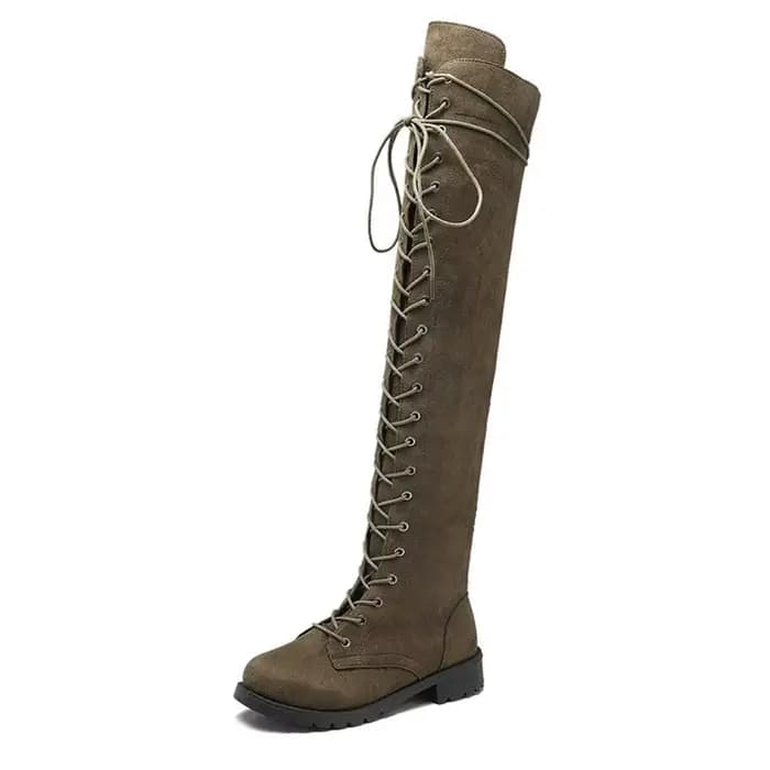 Cuissardes à lacets pour femmes