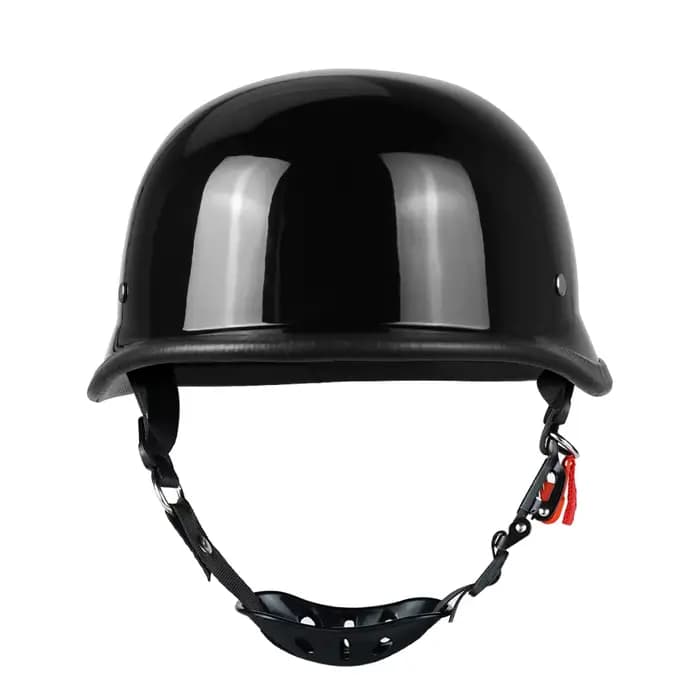 Casque de moto d'été vintage