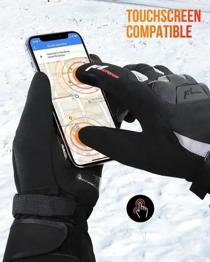 KEMIMOTO – gants chauffants pour motoneige