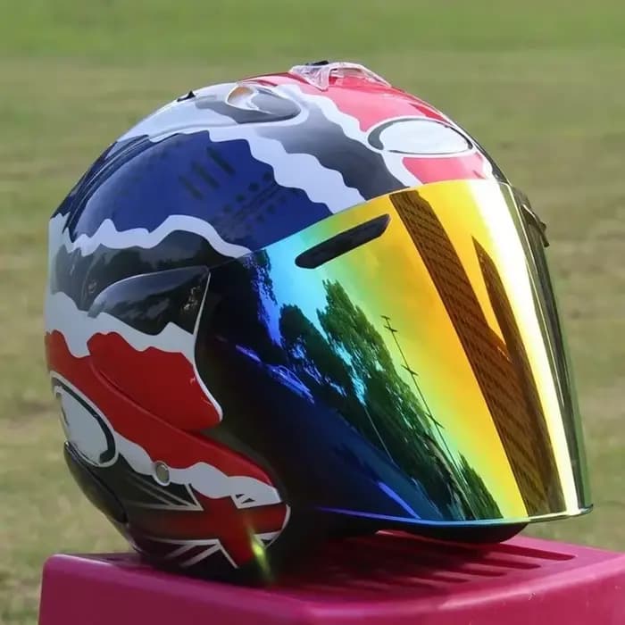 Ram3 Pedrosa samouraï demi-casque hommes et femmes moto tout-terrain casque d'été descente course montagne Cross Capacete