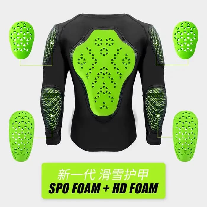 Armure de moto pour la protection de la poitrine