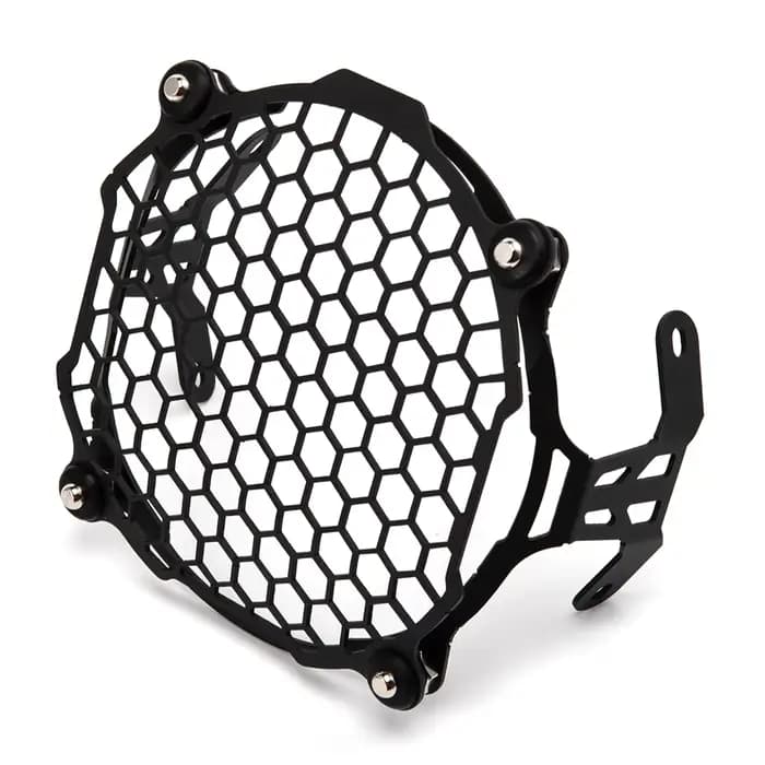 Grille de protection de lumière de sauna avant de moto