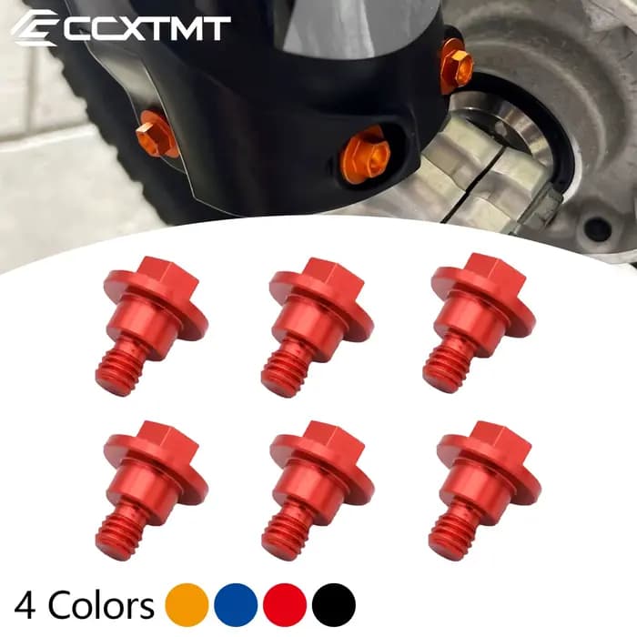 Vis de boulon de protection de fourche avant de Motocross M6 * 12