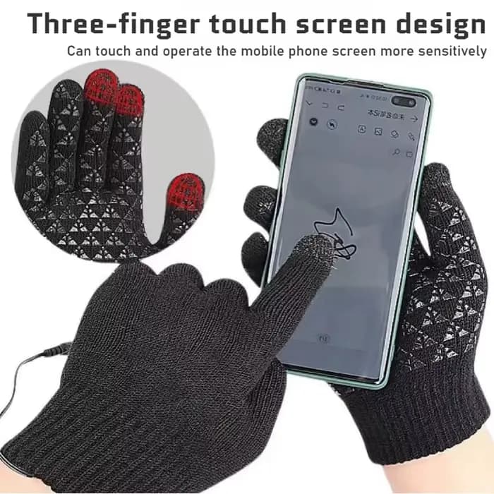Gants chauffants USB rechargeables