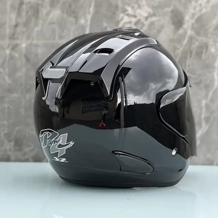 Ram5 noir brillant demi-casque hommes et femmes moto tout-terrain casque d'été descente course montagne croix Casco Capacete