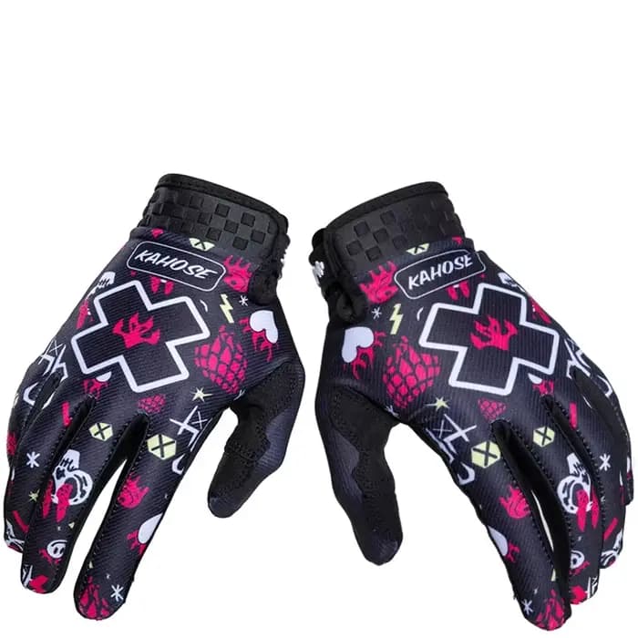 Nouveaux gants de moto multicolores pour la course