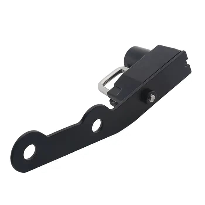 Serrure de casque de moto crochet de montage noir côté antivol sécurité alliage avec 2 prédire universel pour Yamaha MT-09 FZ-09 FJ-09 XSR900