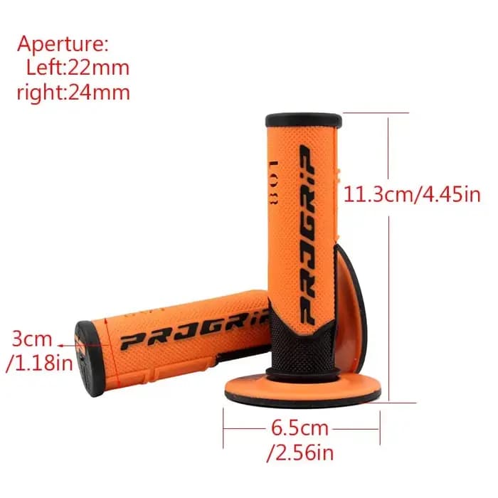 7/8 "22 24mm poignées de moto universelles barre de poignée pour YAMAHA Pit Bike Motocross