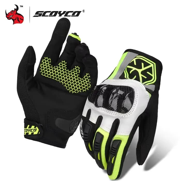 SCOYCO gants de moto coupe-vent toutes saisons unisexe résistant à l'usure adapté aux hommes femmes durables pour les besoins de conduite quotidiens