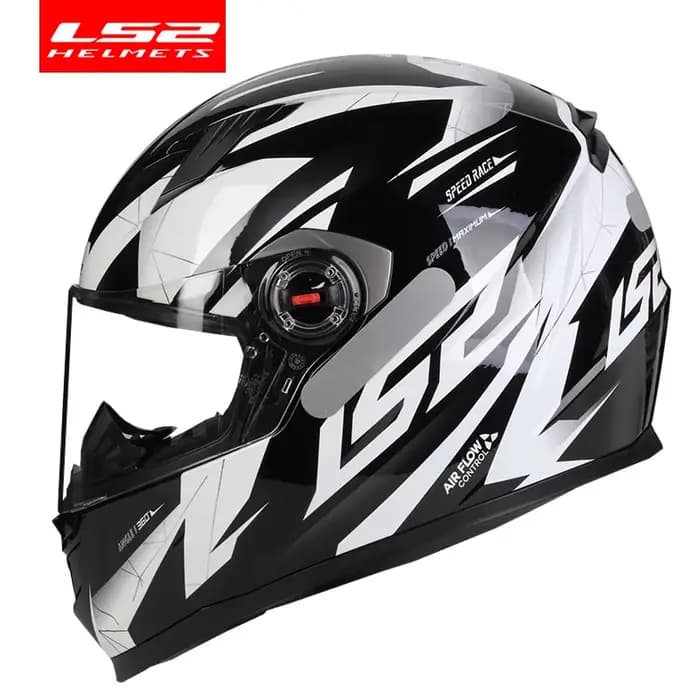Casque de moto intégral original LS2 Rhinoceros